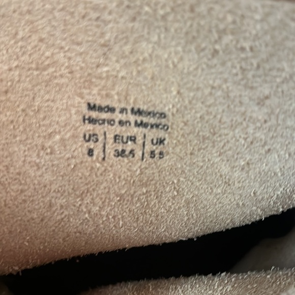 Leather Aldo two toned boots - Picture 6 of 8